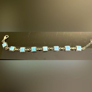Opal and Sterling 925 bracelet